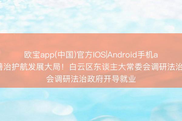 欧宝app(中国)官方IOS|Android手机app下载 良法善治护航发展大局！白云区东谈主大常委会调研法治政府开导就业